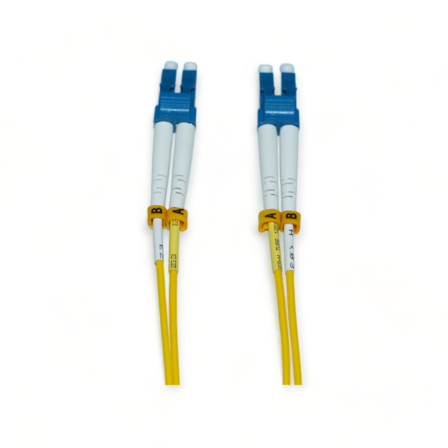 LC to LC Single Mode Duplex Fiber Optic Patch Cable OS2 G657A2 LSZH 1.6mm
