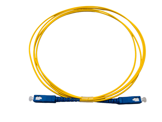 SC/UPC to SC/UPC Single Mode Simplex Fiber Optic Patch Cable OS2 G652D LSZH 2mm