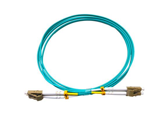 LC to LC Multi Mode Duplex Fiber Optic Patch Cable OM3 LSZH 2mm