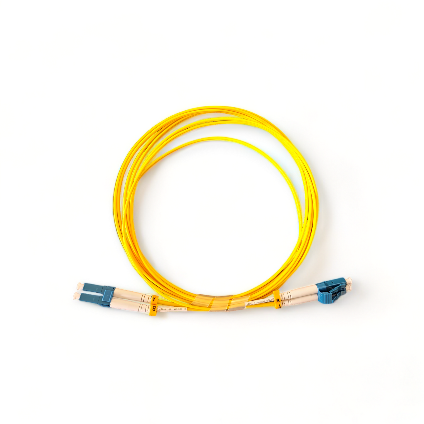 LC to LC Single Mode Duplex Fiber Optic Patch Cable OS2 G652D LSZH 2mm